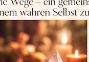 Kristall in sanftem Licht